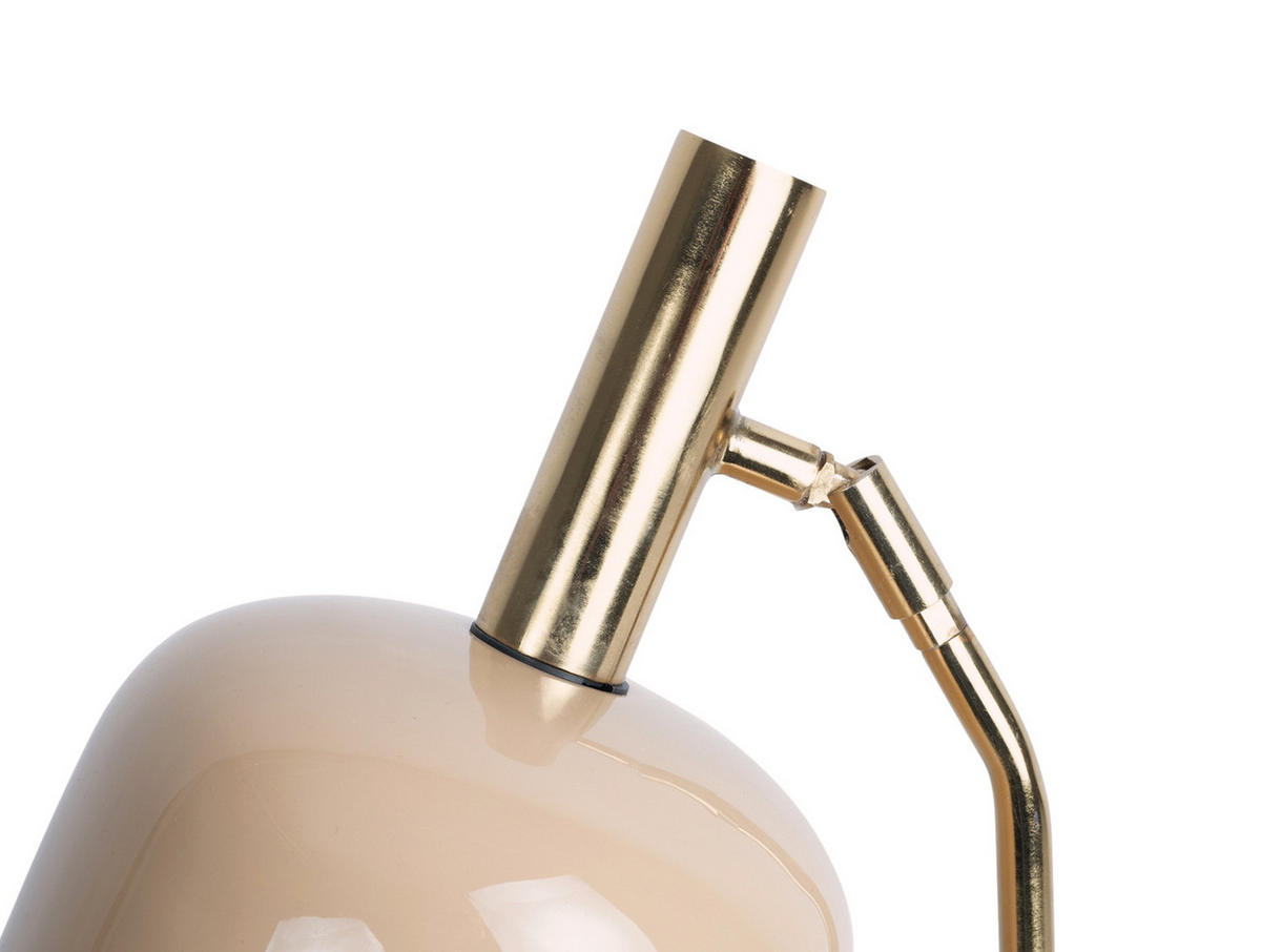 TISCHLAMPE Smart 23/19/56 cm - Braun, Metall (23/19/56cm) - Leitmotiv