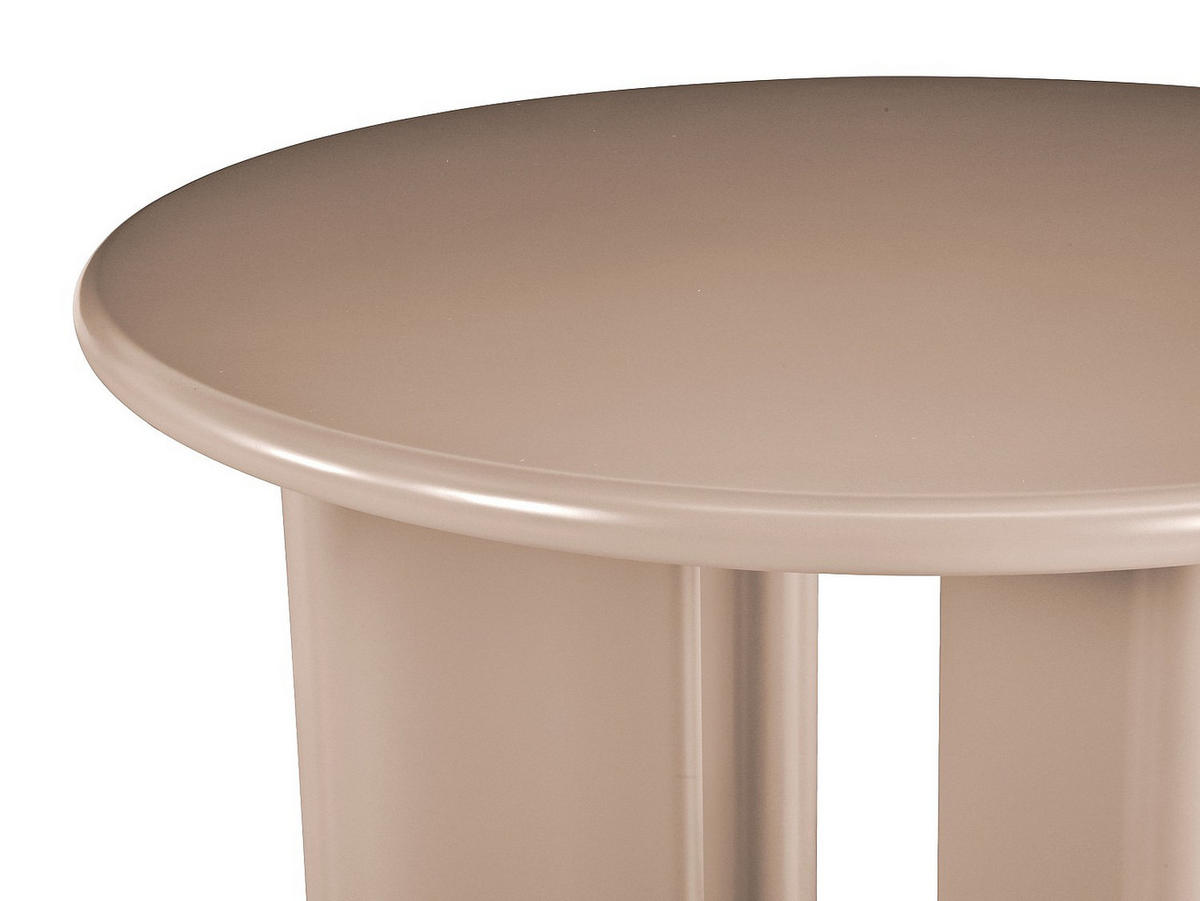 TISCH ohne Ausziehfunktion - 4 -Sitzer - MDF - braun, taupe - LUKAVO - Braun, Holz (120/120/76cm) - Vente-Unique