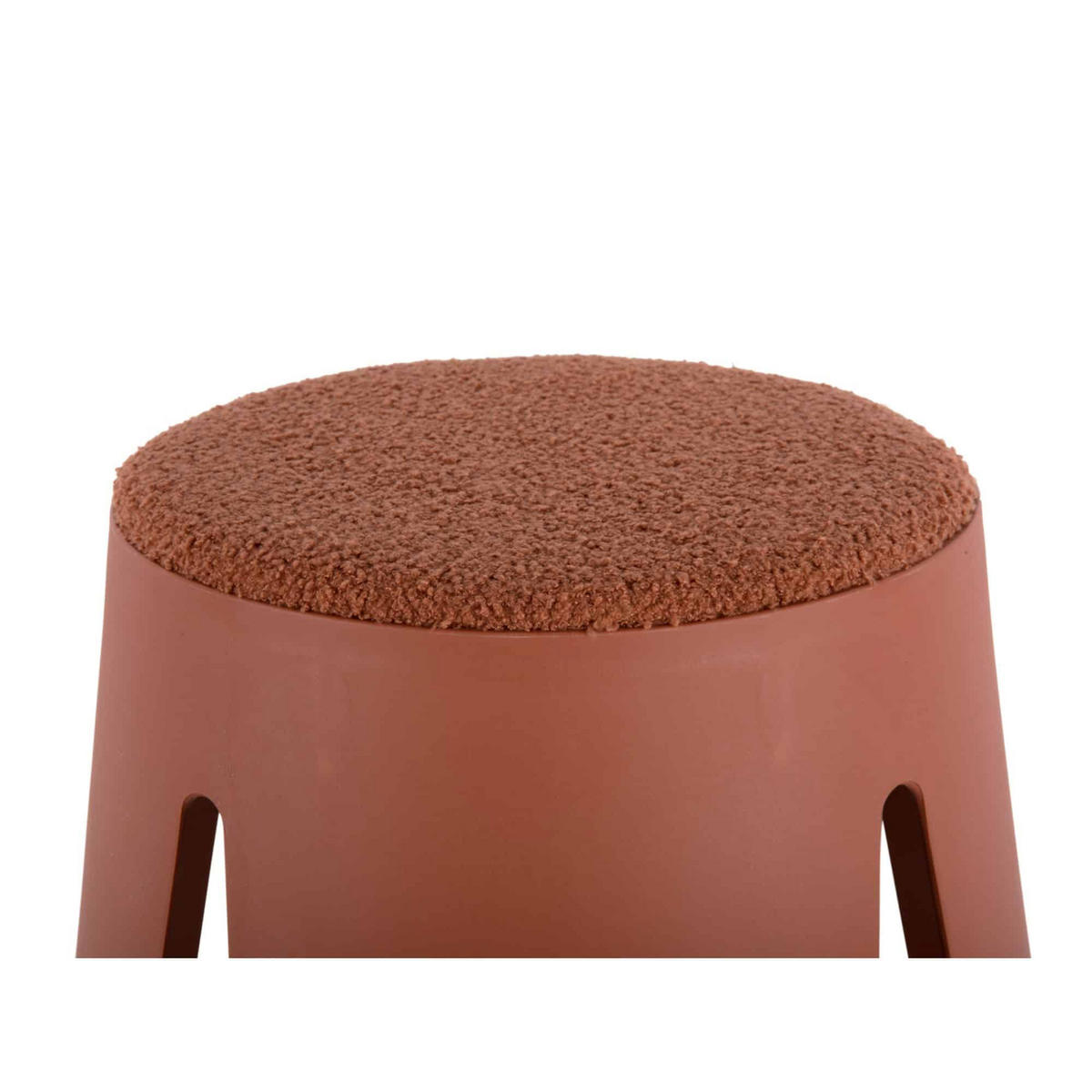 HOCKER Savor 44/44/46 cm - Orange, Kunststoff (44/46/44cm) - Leitmotiv