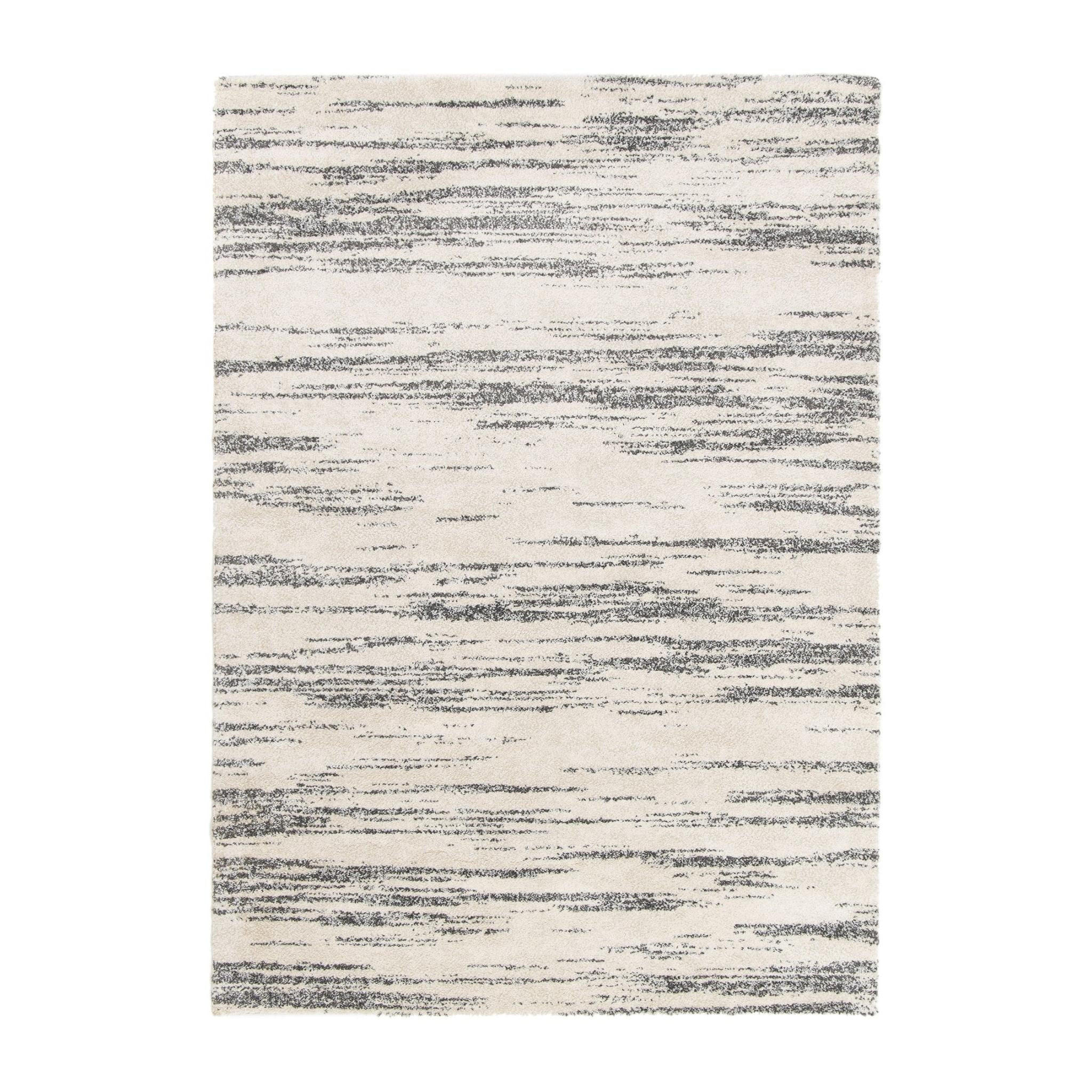 TEPPICH ultraweich Design grau - Grau, Textil (160/230cm) - AFK Living