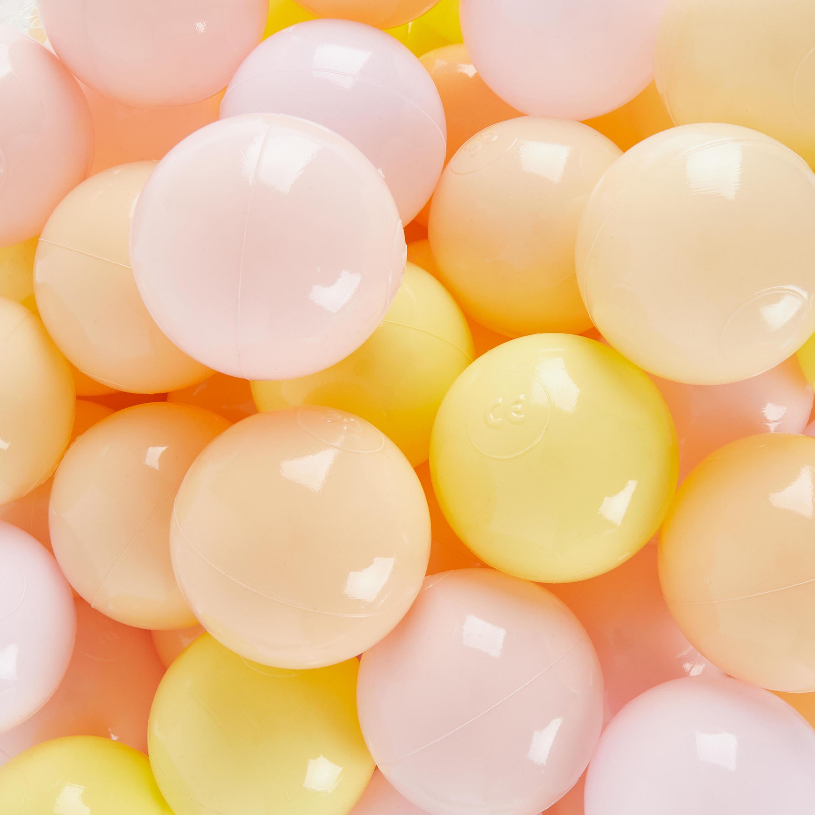BÄLLE für Bälldebad 100 Stück Blossom - Multicolor, Kunststoff (35/20cm) - Bieco Spielwaren