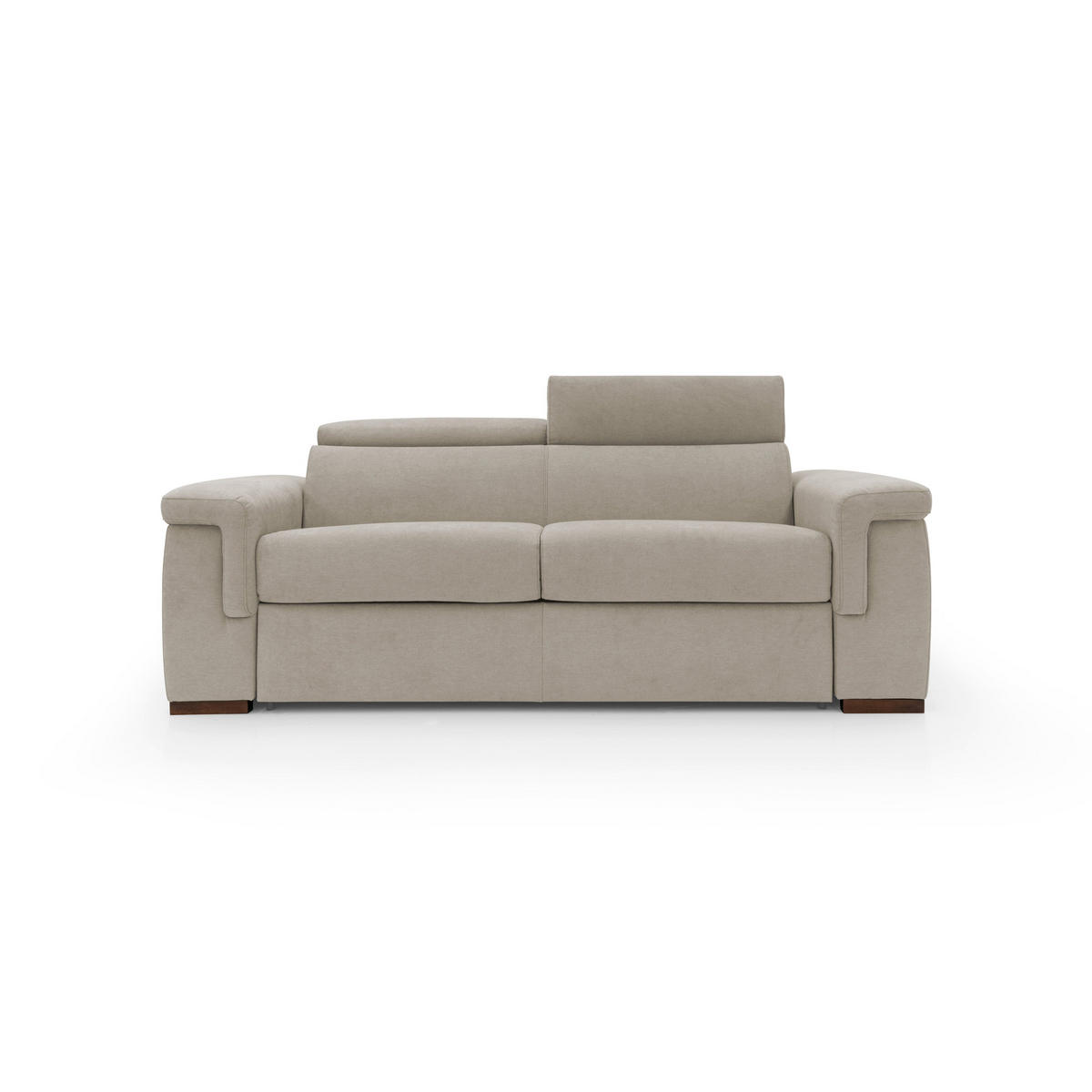 SCHLAFSOFA Giunone - Creme, Textil (220/100/95cm) - Divani.store
