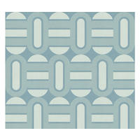 VLIESTAPETE Türkis 53/850 cm - Türkis, Textil (53/1cm) - KUNSTLOFT