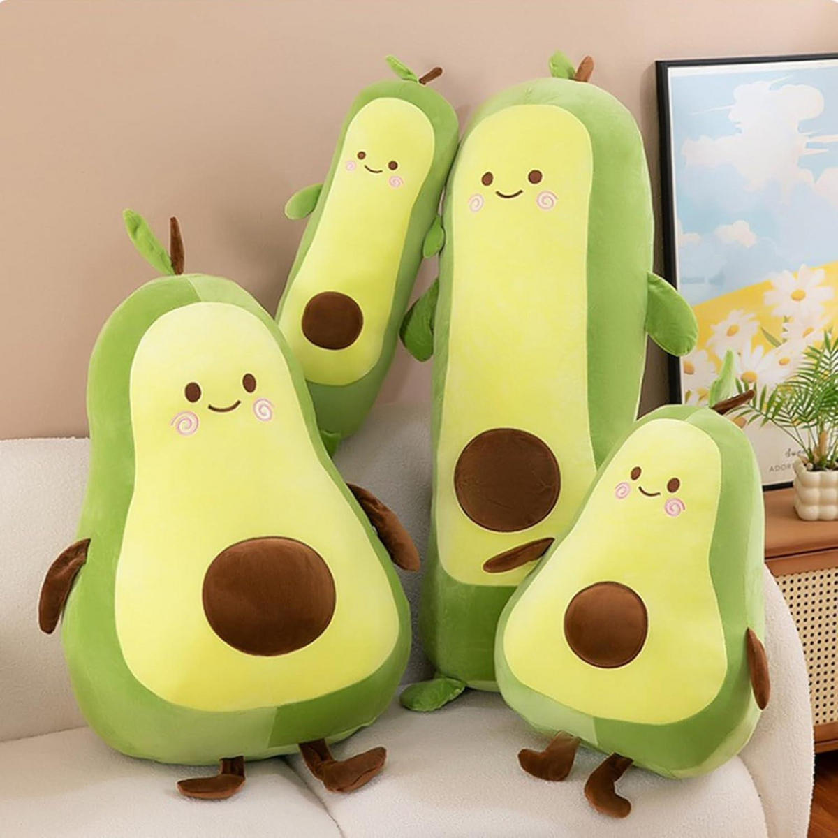 PLÜSCHTIER Avocado 50 cm - Multicolor, Textil (30/50cm)
