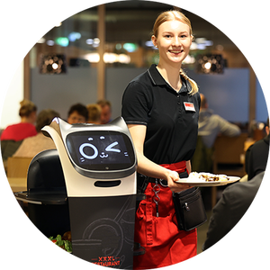 Restoran Lesnina robot Lesi