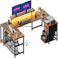 COMPUTERTISCH ZJ21 Braun - Braun, Holz (102/167/89cm) - ODK