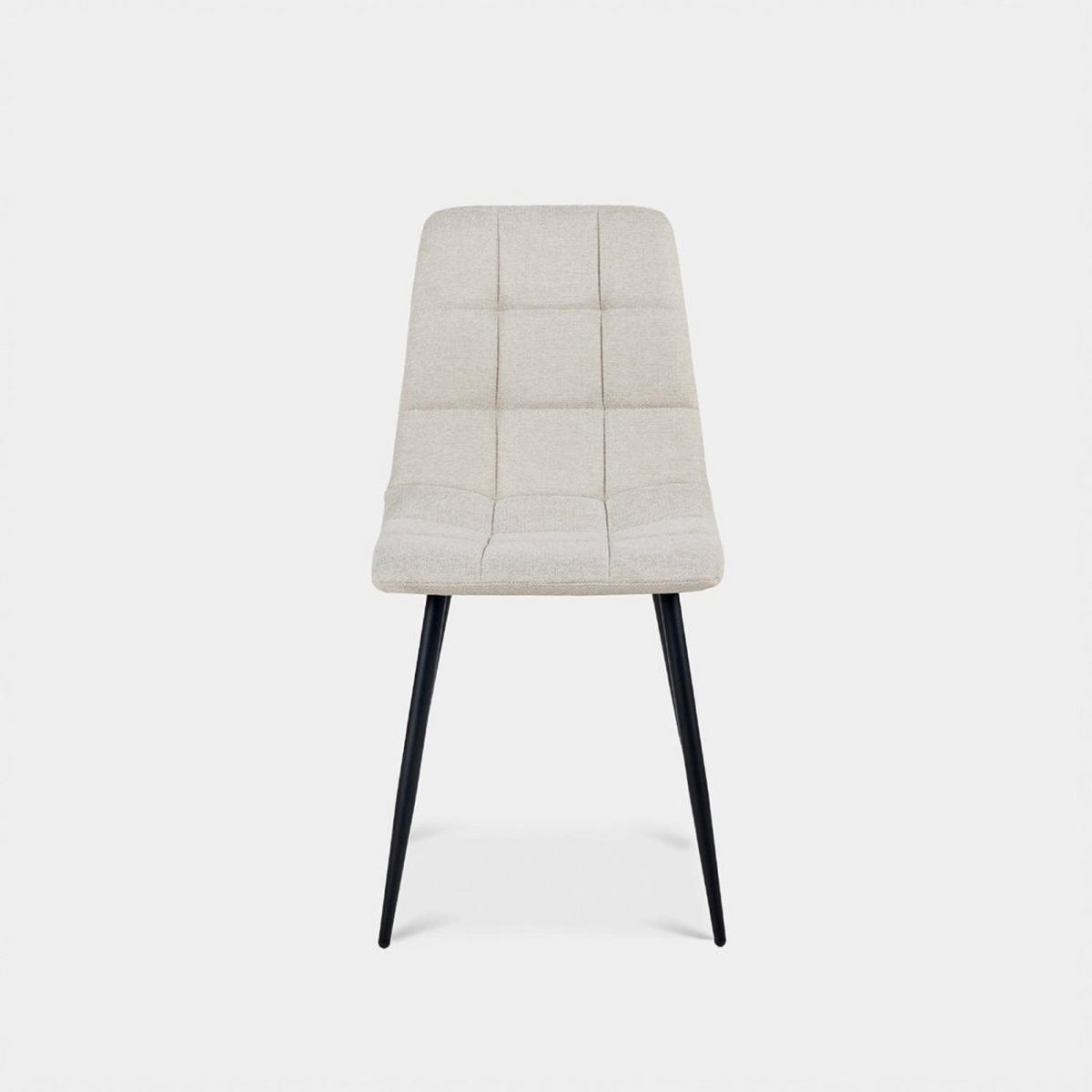 ESSZIMMERSTUHL Ailan Beige 43 cm x 88 cm 4er-Set - Beige, Textil (43/88/56cm) - Klast Home