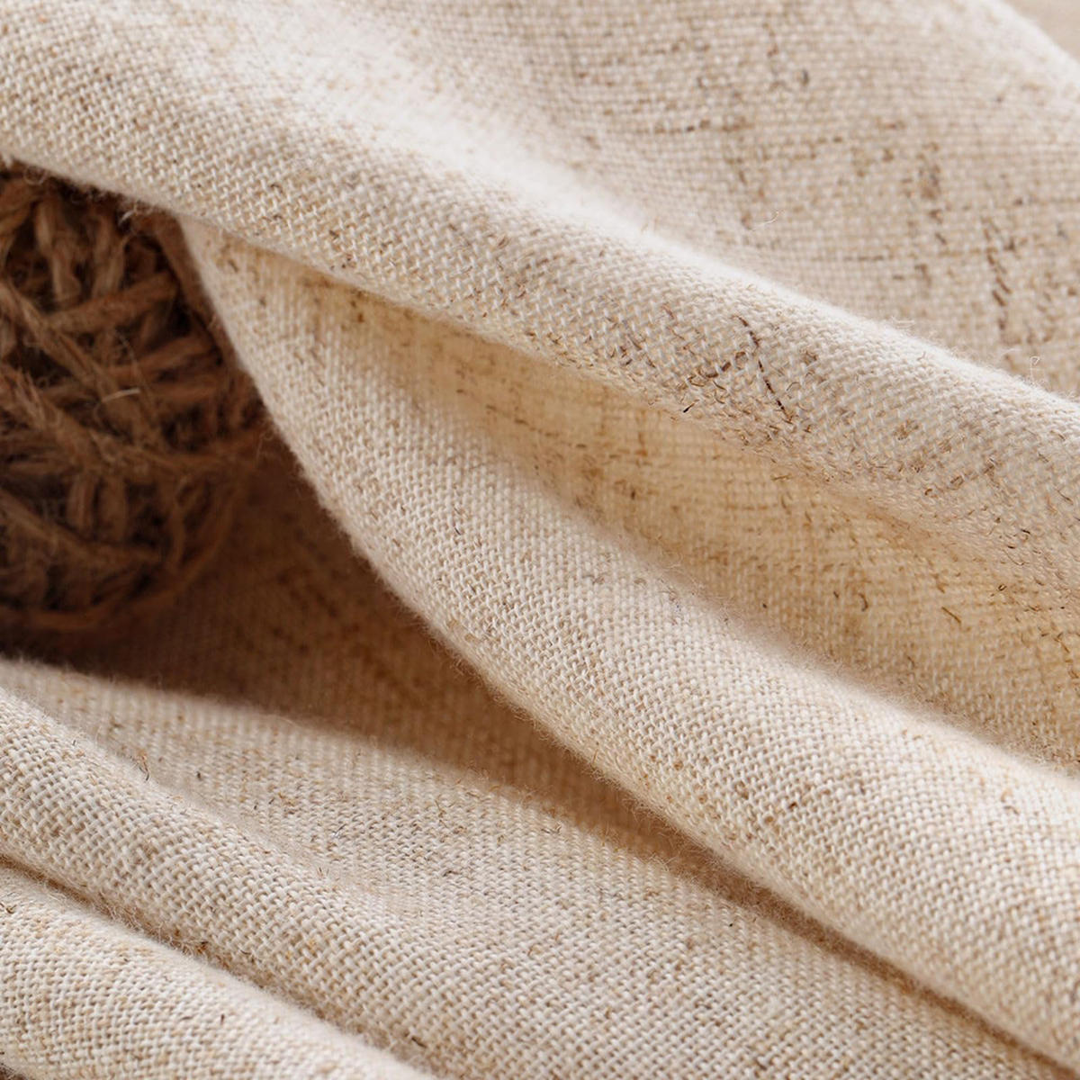 DUSCHVORHANG 183 x 183 cm Beige - Beige, Textil (183/183cm) - Kaket