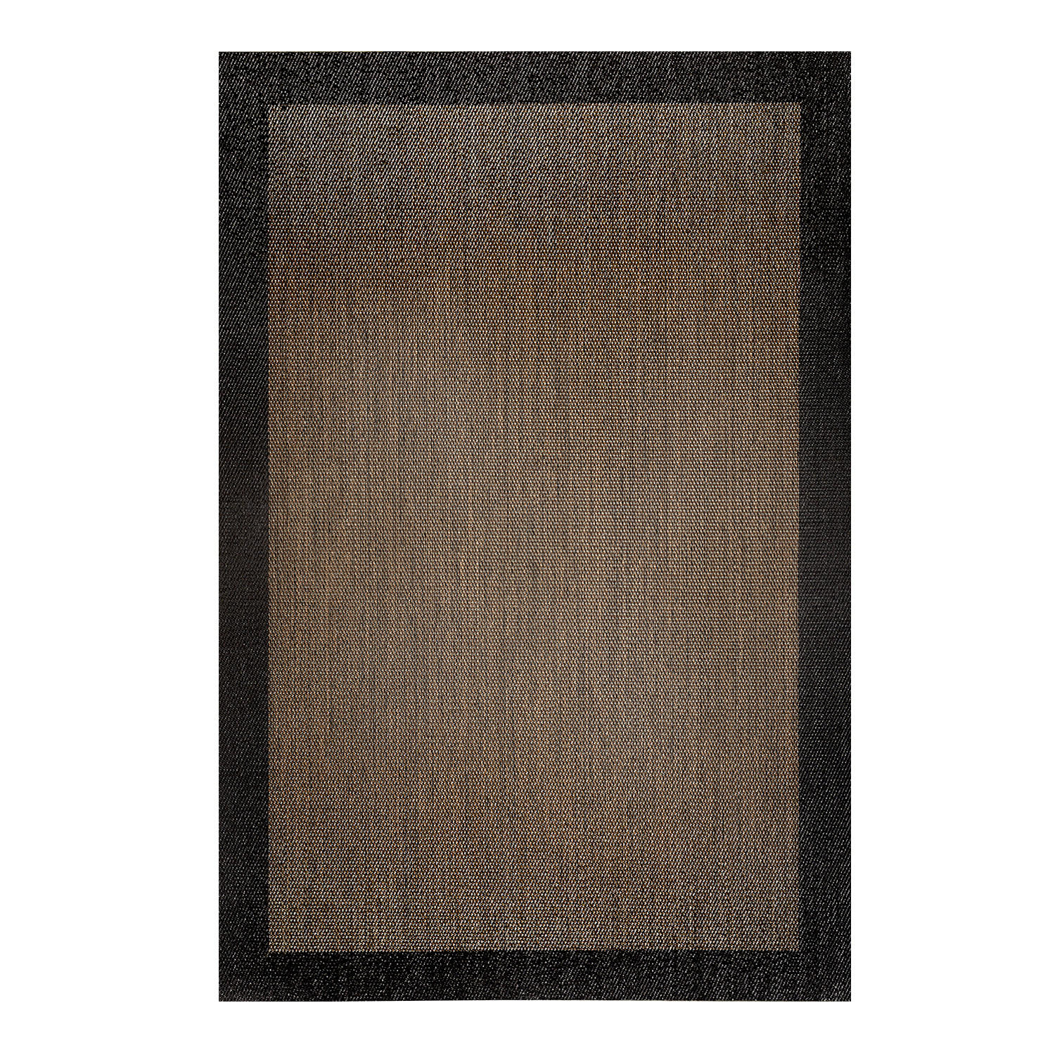 Storesdeco Teppich Schwarz 120x180 cm