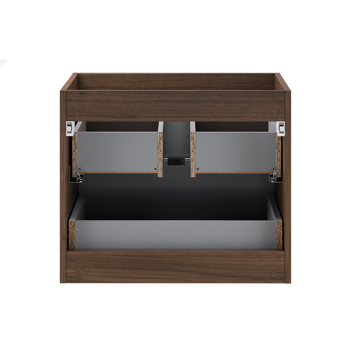 WASCHTISCHUNTERSCHRANK 60cm Elias Holz - Braun, Holzwerkstoff (60/50/46cm) - Petits-meubles