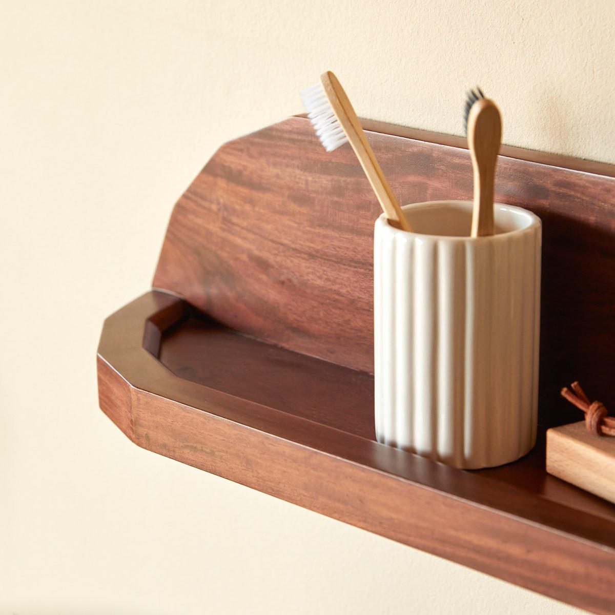 BADREGAL Jade Braun aus Palisander - Braun, Holz (61/14/13cm) - Tikamoon