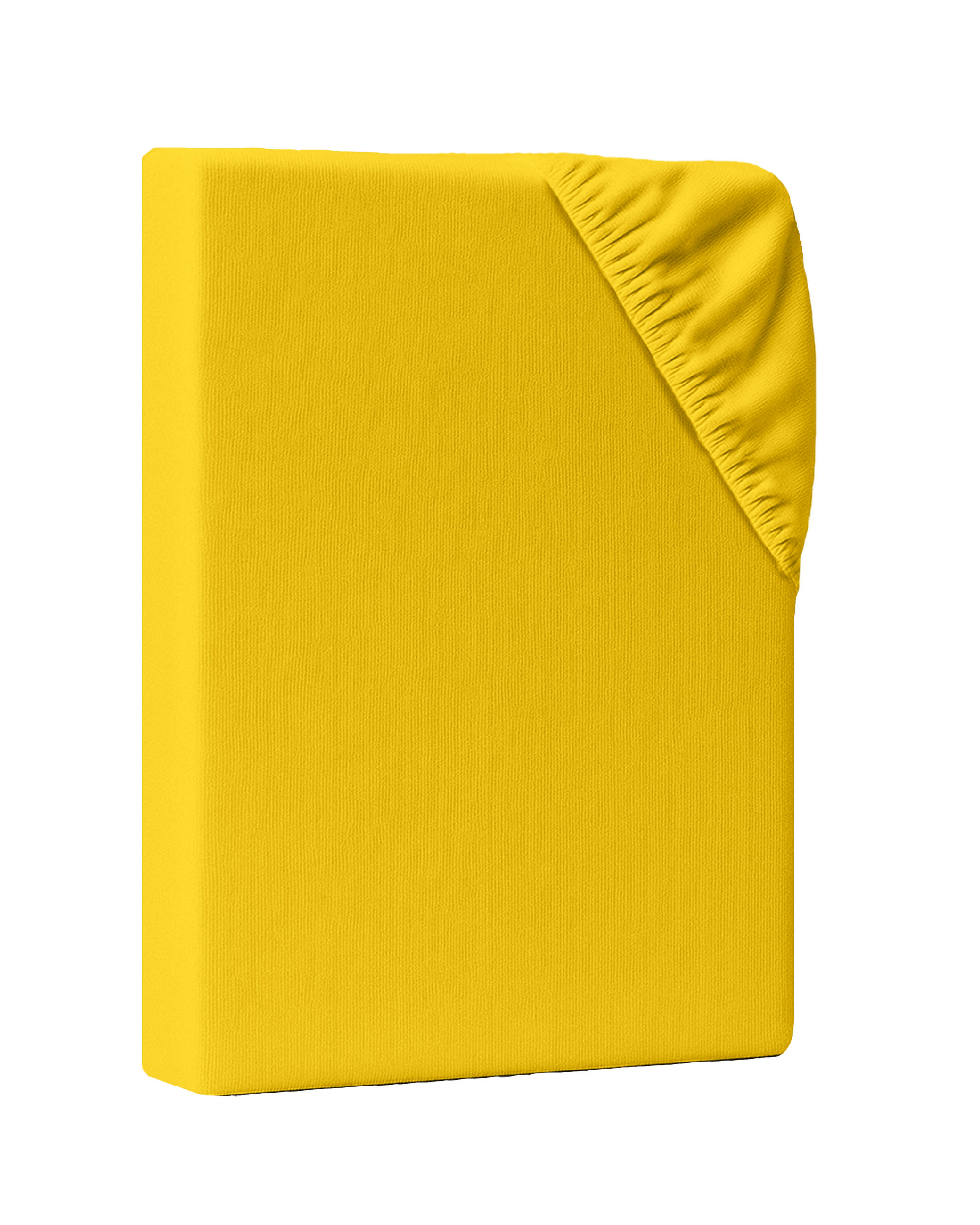AM Qualitätsmatratzen PROSTĚRADLO s elastickým prvkem 160/190/25 cm žluté