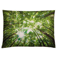 KISSENBEZUG Fotodruck 40x60 cm Wald - Grün, Textil (40/60cm) - TiborTex
