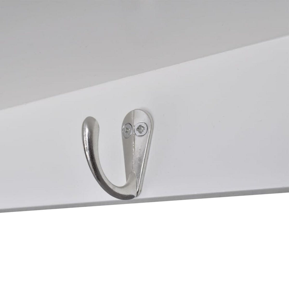 KÜCHENOBERSCHRANK für Teller mit Schubladen, Fächern 90,5/22,5/70,3 cm aus MDF Weiß - Weiß, Holz (90.5/70.3/22.5cm) - vidaXL