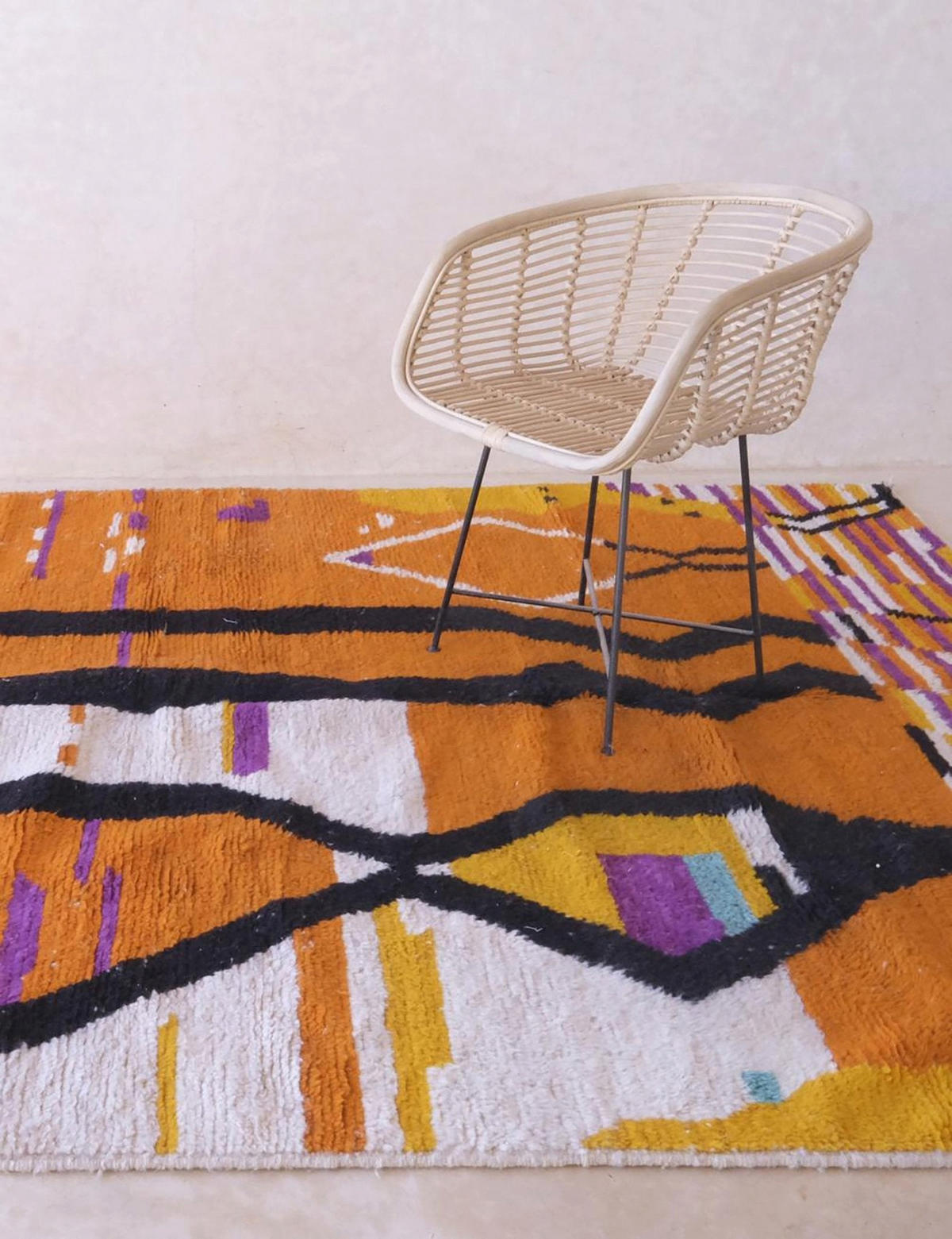 BERBERTEPPICH aus reiner Wolle 211x 313 cm - Multicolor, Naturmaterialien (211/313cm) - AFK Living