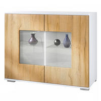 KOMMODE Grömitz Eiche Natur - Eichefarben, Holzwerkstoff (92.5/75.5/35cm) - Vladon