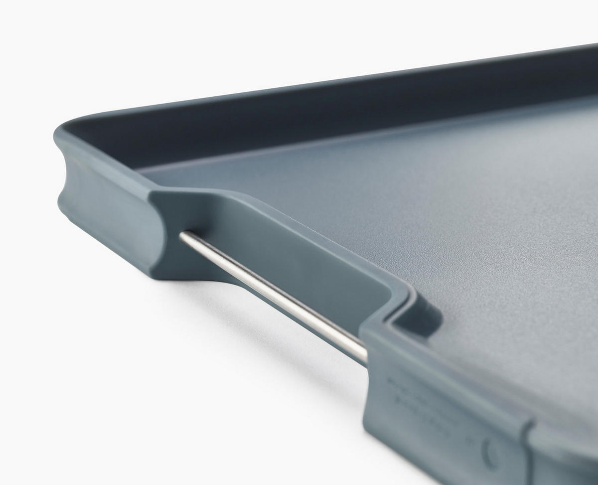 SCHNEIDEBRETT Cut & Carve Plus - Blau, Holz (20/53cm) - Joseph Joseph 