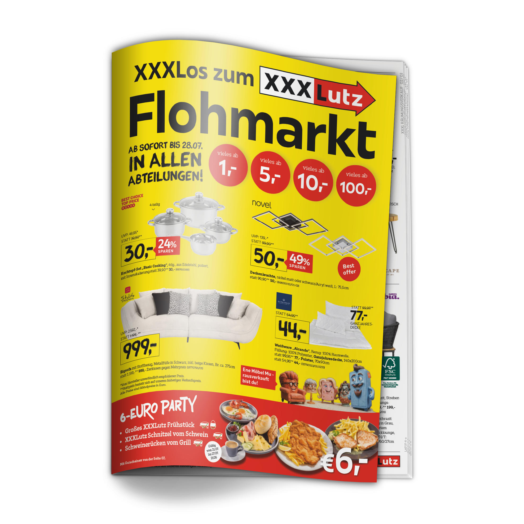 XXXLos zum XXXLutz Flohmarkt