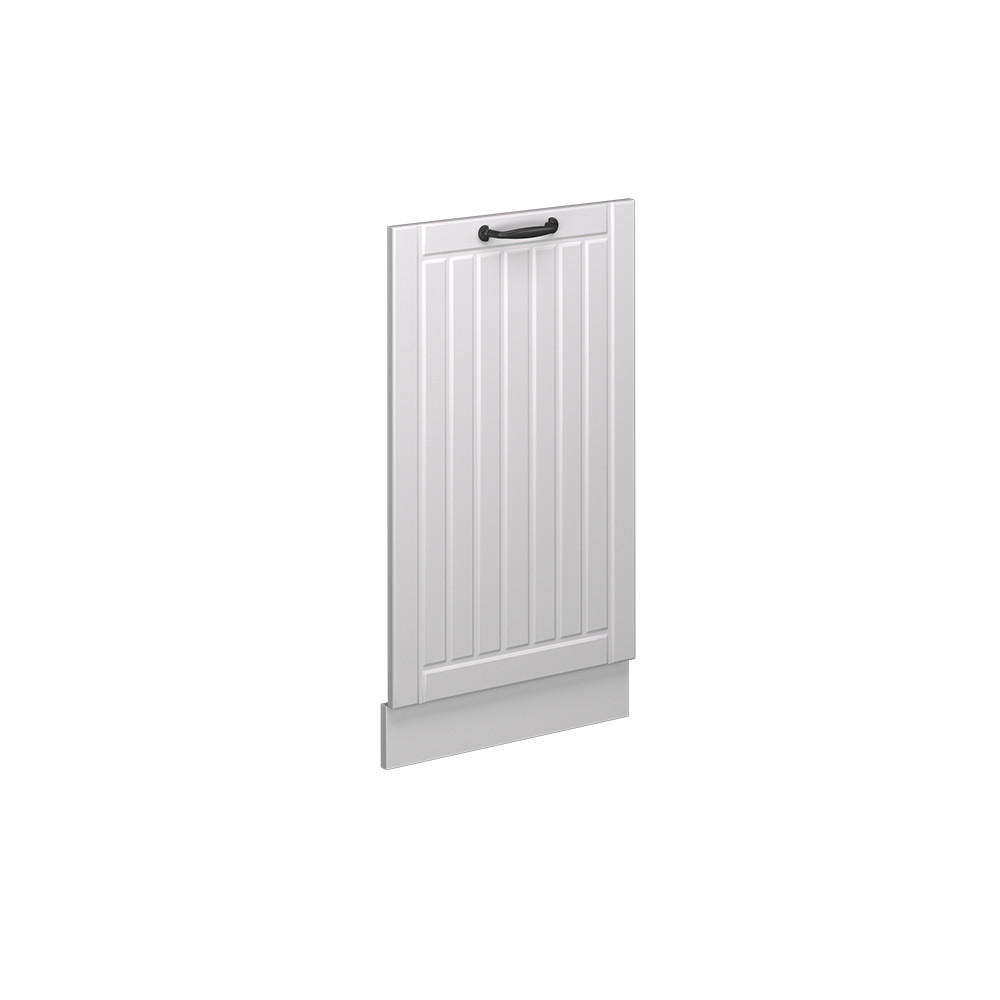DISKMASKINENS FRONTPANEL Fame-Line Vitt hus på landet 45 cm utan bänkskiva Vit, Vit 81.8/45/1.6 cm