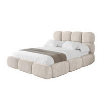 POLSTERBETT mit Bettkasten und Lattenrost, Bett mit Matratze H3/H4 - NOMA 120x200 Beige - Beige, Holzwerkstoff/Textil (120/200cm) - ALTDECOR