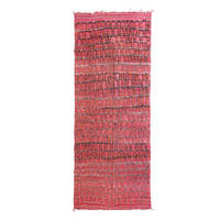 BERBERTEPPICH aus reiner Wolle 175x 467 cm - Rot, Naturmaterialien (175/467cm) - AFK Living