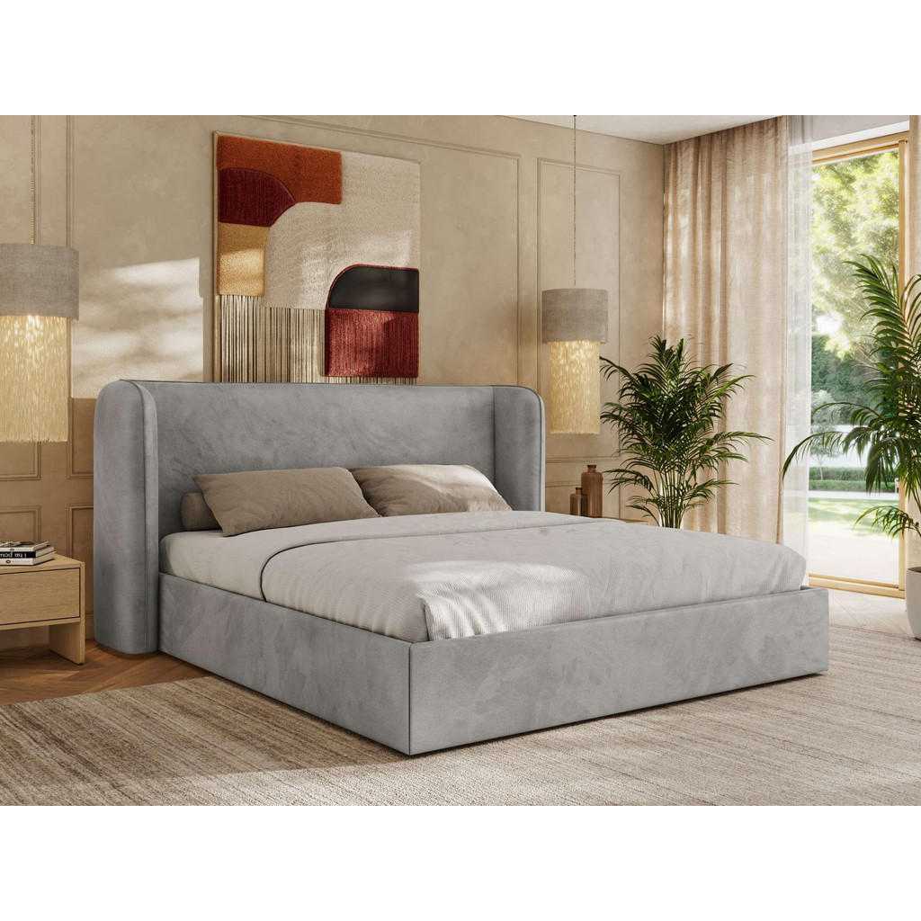 Thumbnail - MKS Polsterbett, Hellgrau, Textil, H2, 7-Zonen, Rechteckig, 140x200 cm, Oeko-Tex®, Schlafzimmer, Betten, Polsterbetten