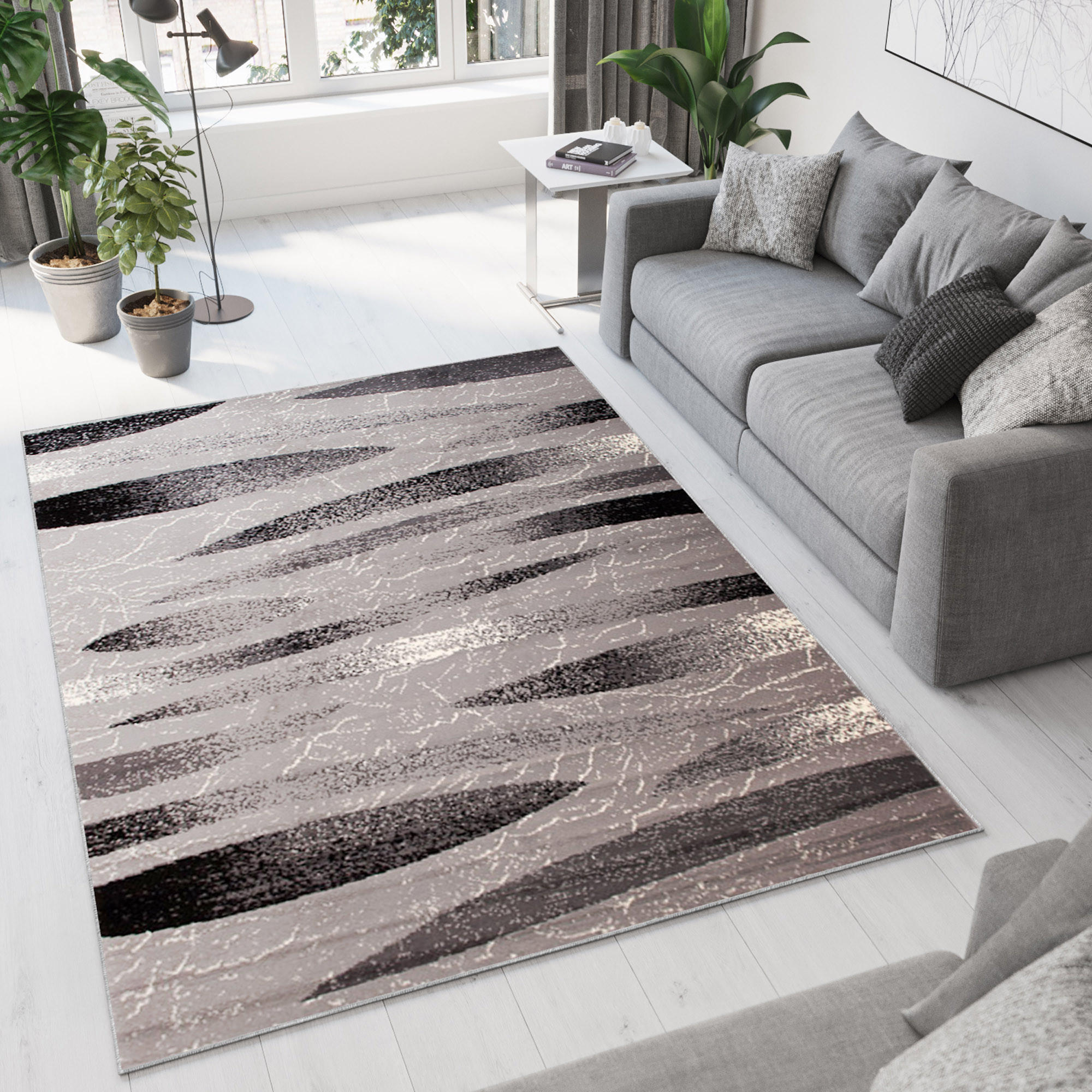 TEPPICH DREAM Grau 80/150 cm - Grau, Textil (80/150cm) - Tapiso