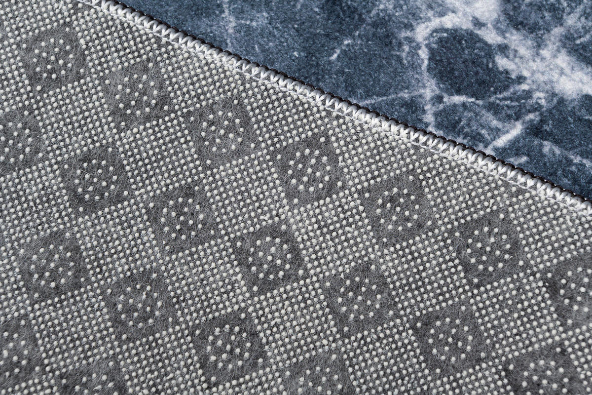 TEPPICH TOSCANA Dunkelblau 140/200 cm - Dunkelblau, Textil (140/200cm) - Tapiso