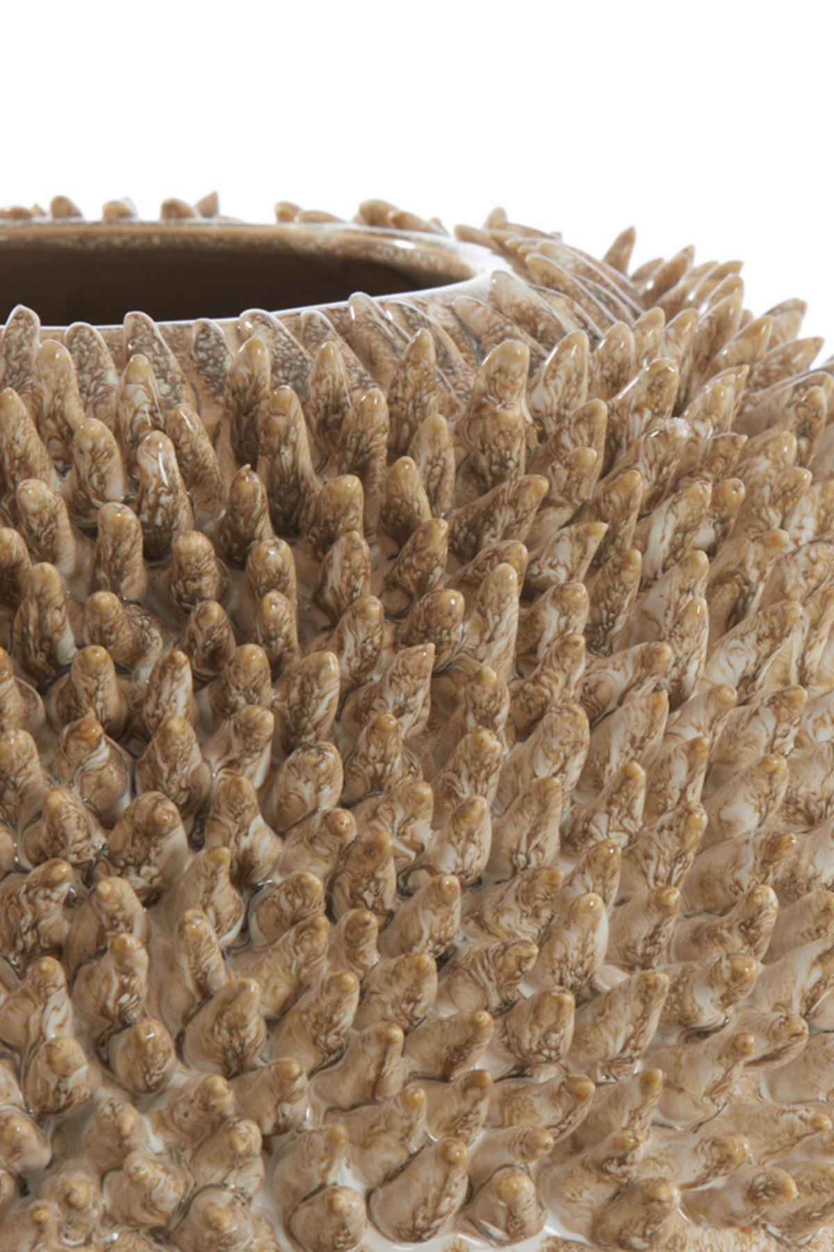 VASE Sangku Braun Ø33/47,5 cm - Braun, Keramik (47.5cm) - Light & Living