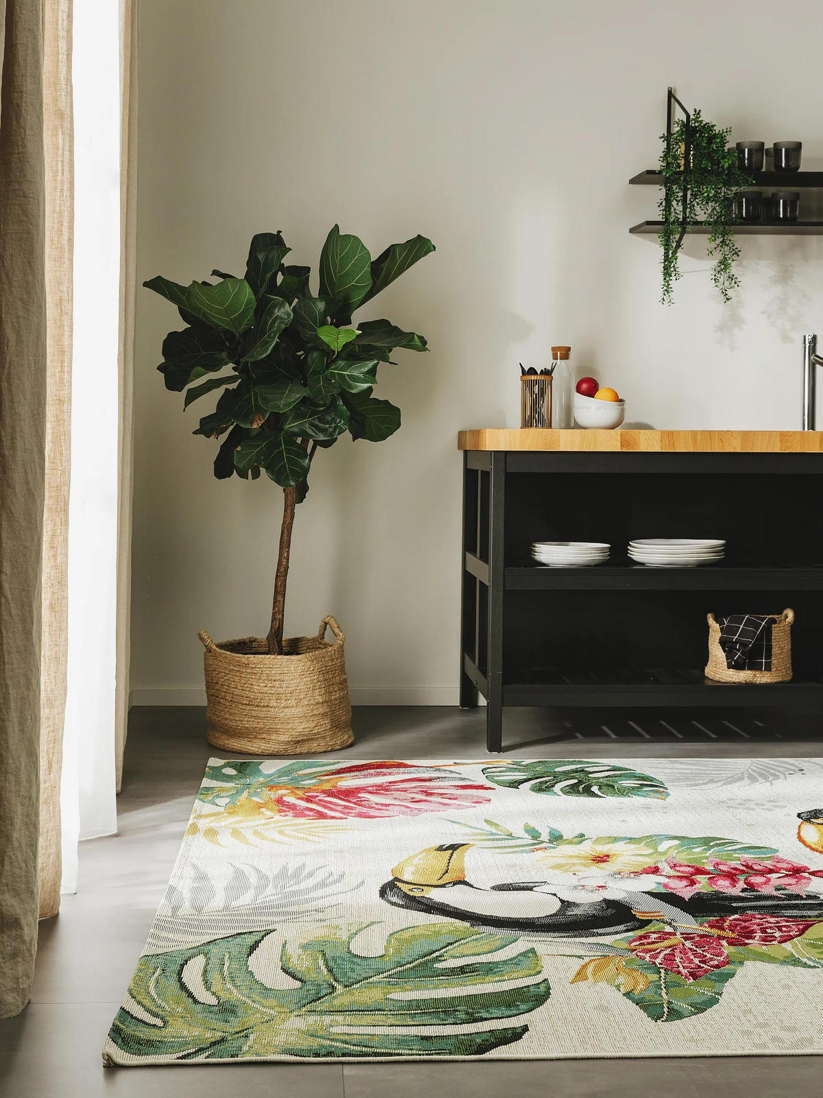 OUTDOORTEPPICH Artis Multicolor 200x285 cm - Multicolor, Textil (200/285cm) - benuta Nest