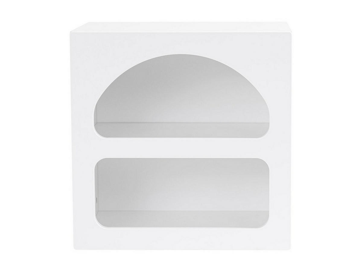 2ER-SET Nachttische mit Stauraum - Weiß - LUELA - Weiß, Holz (50/50/40cm) - Vente-Unique