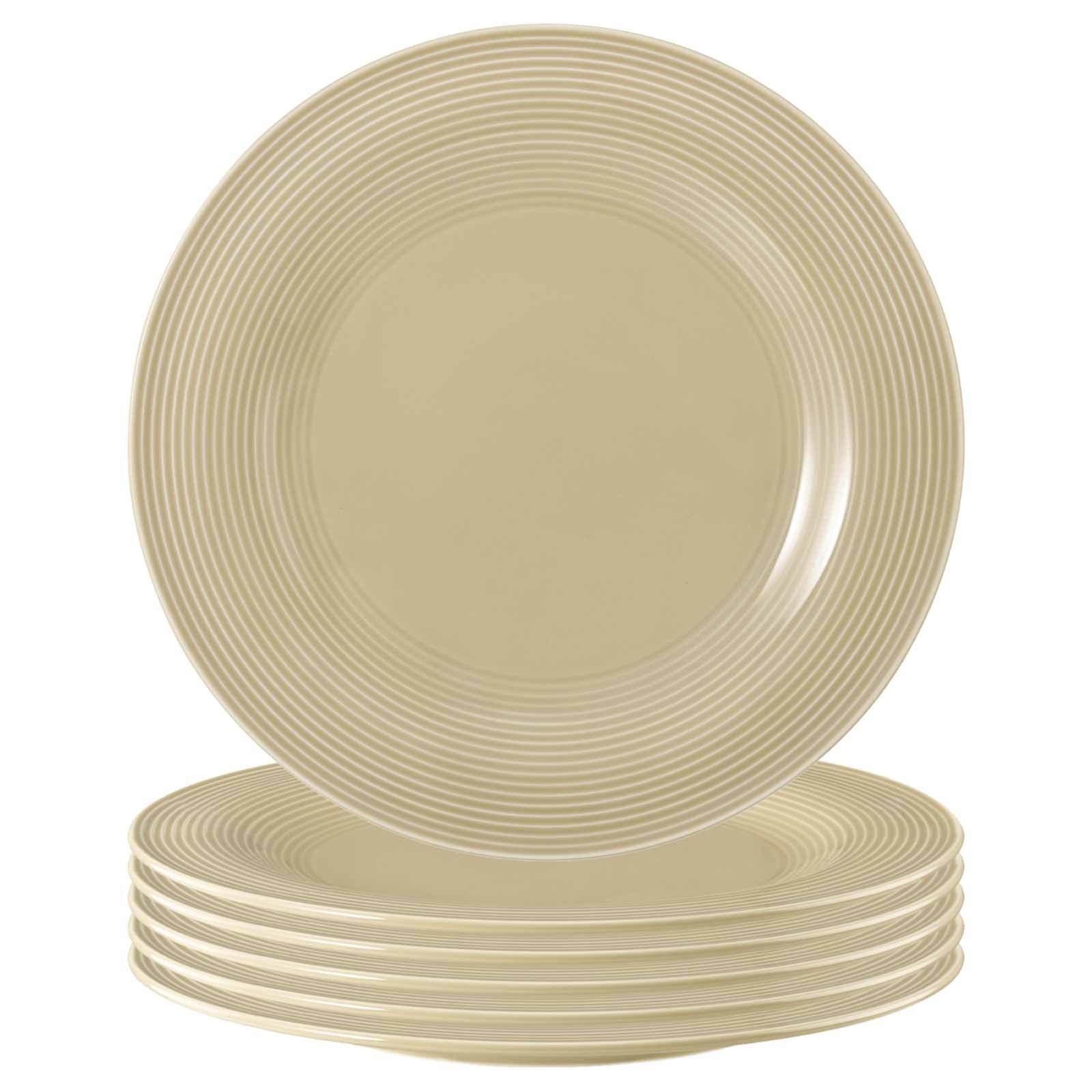 SPEISETELLER Beat Color Glaze Sandbeige ø 27,7 cm 6er Set - Beige, Keramik (27.7cm) - Seltmann Weiden