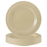 SPEISETELLER Beat Color Glaze Sandbeige ø 27,7 cm 6er Set - Beige, Keramik (27.7cm) - Seltmann Weiden