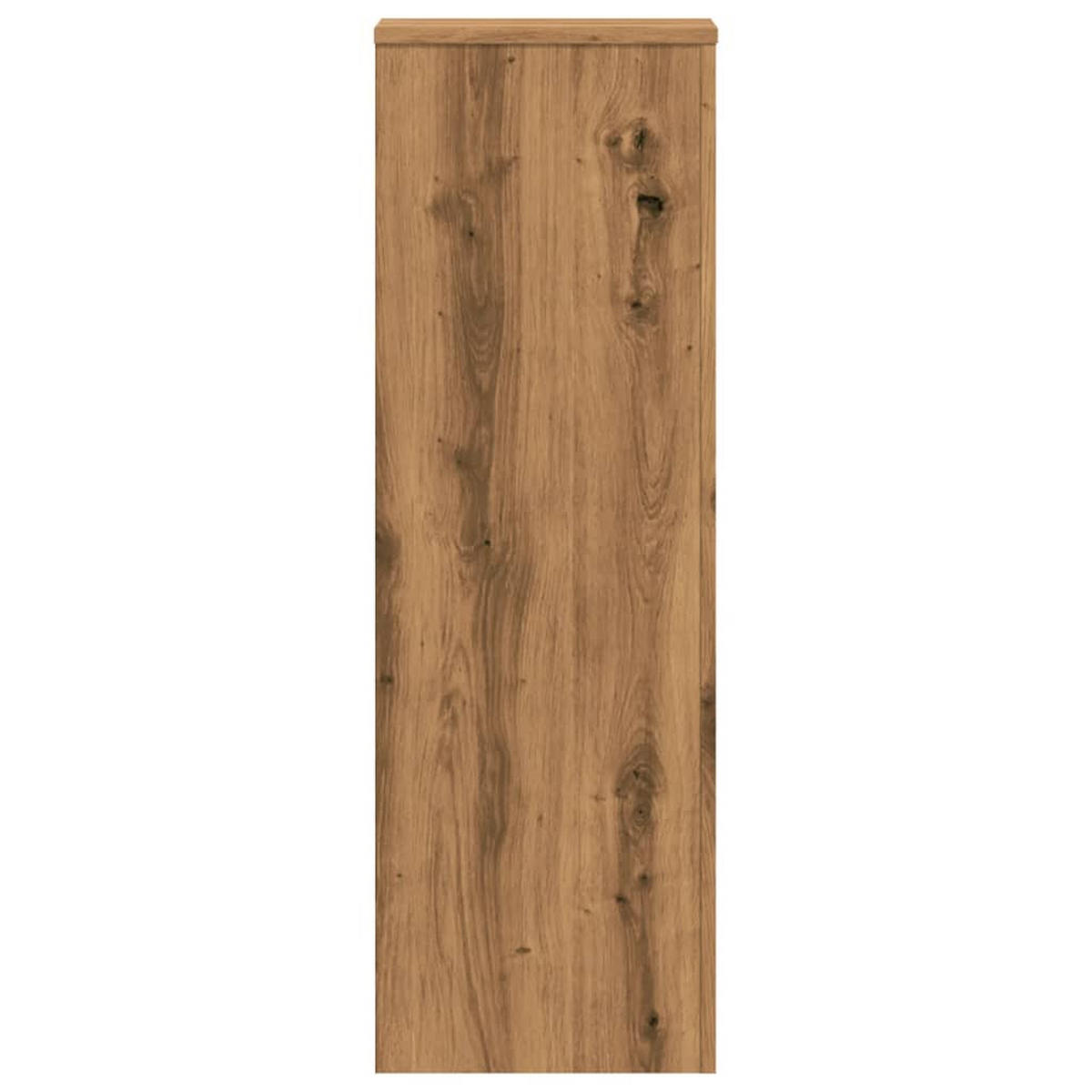 PFLANZENSTÄNDER 2er Set Artisan-Eiche 33/33/100 Cm Holzwerkstoff - Braun, Holzwerkstoff (33/100/33cm) - vidaXL