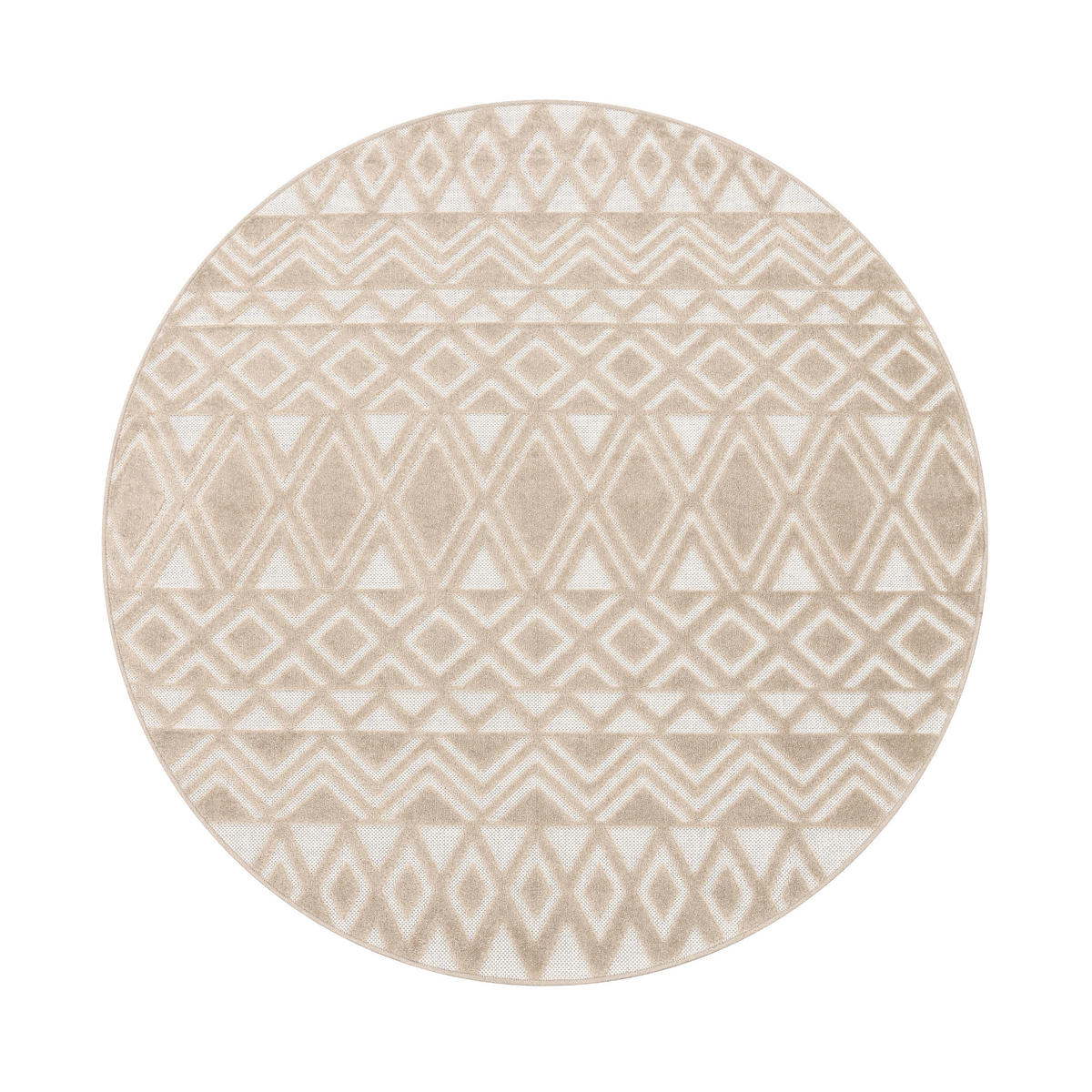 OUTDOORTEPPICH 200/200 cm Stilo 867 - Beige, Textil (200/200cm) - Paco Home