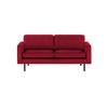 2,5-PERSONEN-SOFA Lioni-Kronos 2 - Rot, Holz/Textil (182/84/94cm)