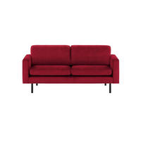 2,5-PERSONEN-SOFA Lioni-Kronos 2 - Rot, Holz/Textil (182/84/94cm)