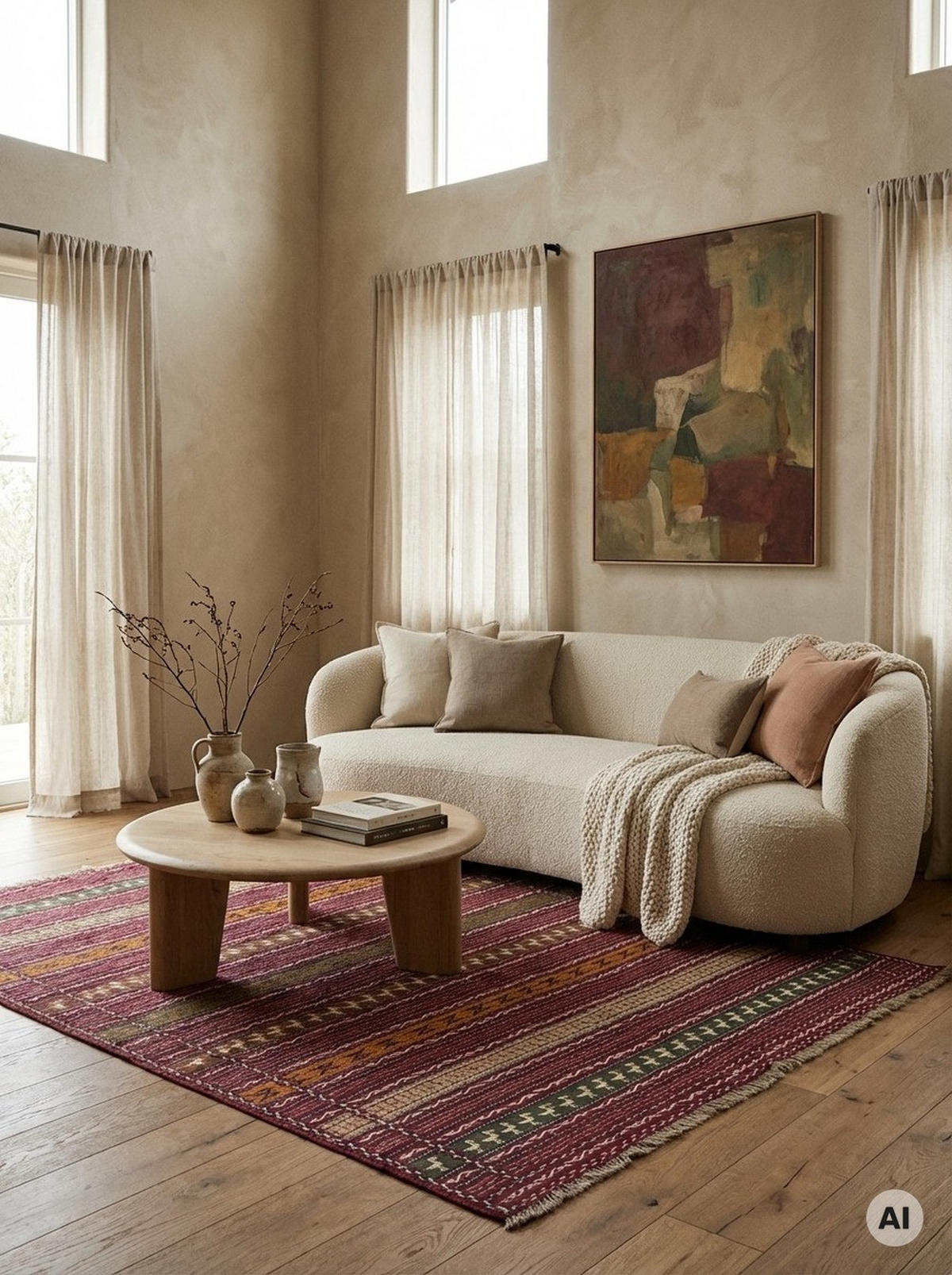 KELIM-TEPPICH handgewebt Kordi Violett 200/148 cm Schurwolle - Violett, Textil (148/200cm) - Looma