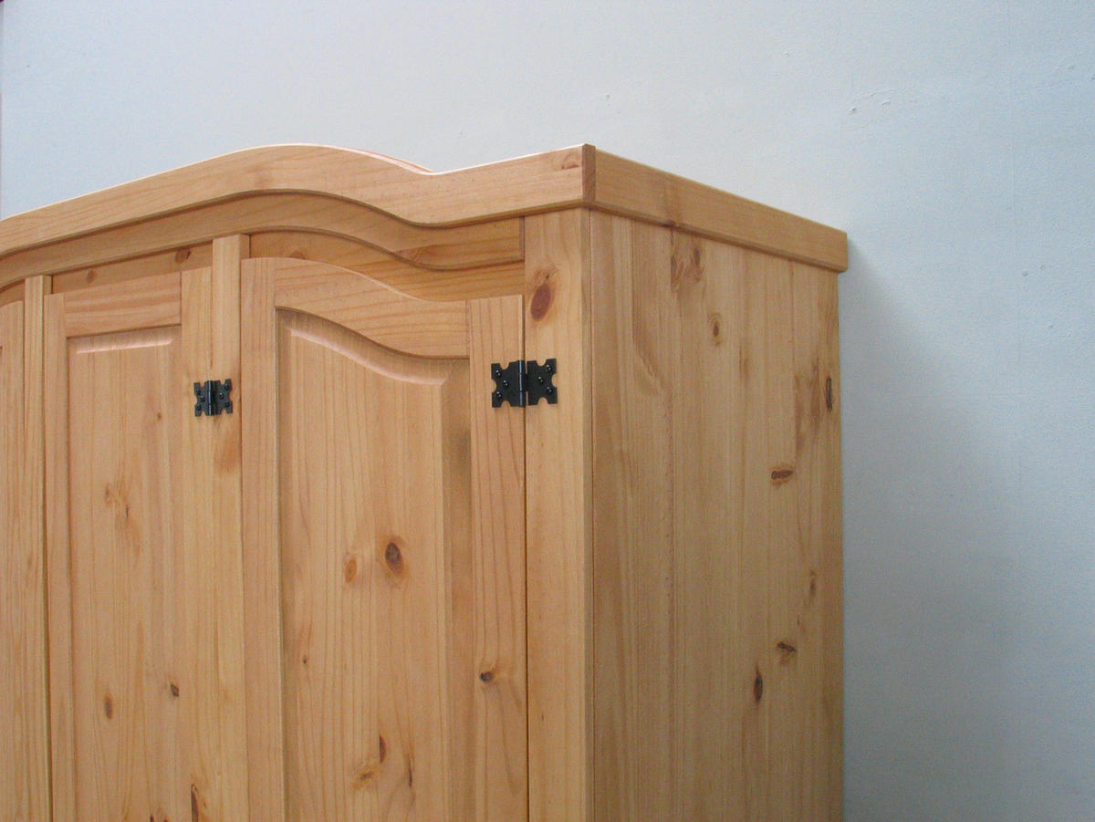 KLEIDERSCHRANK natur - Braun, Holz/Textil (152/193/54cm) - ebuy24