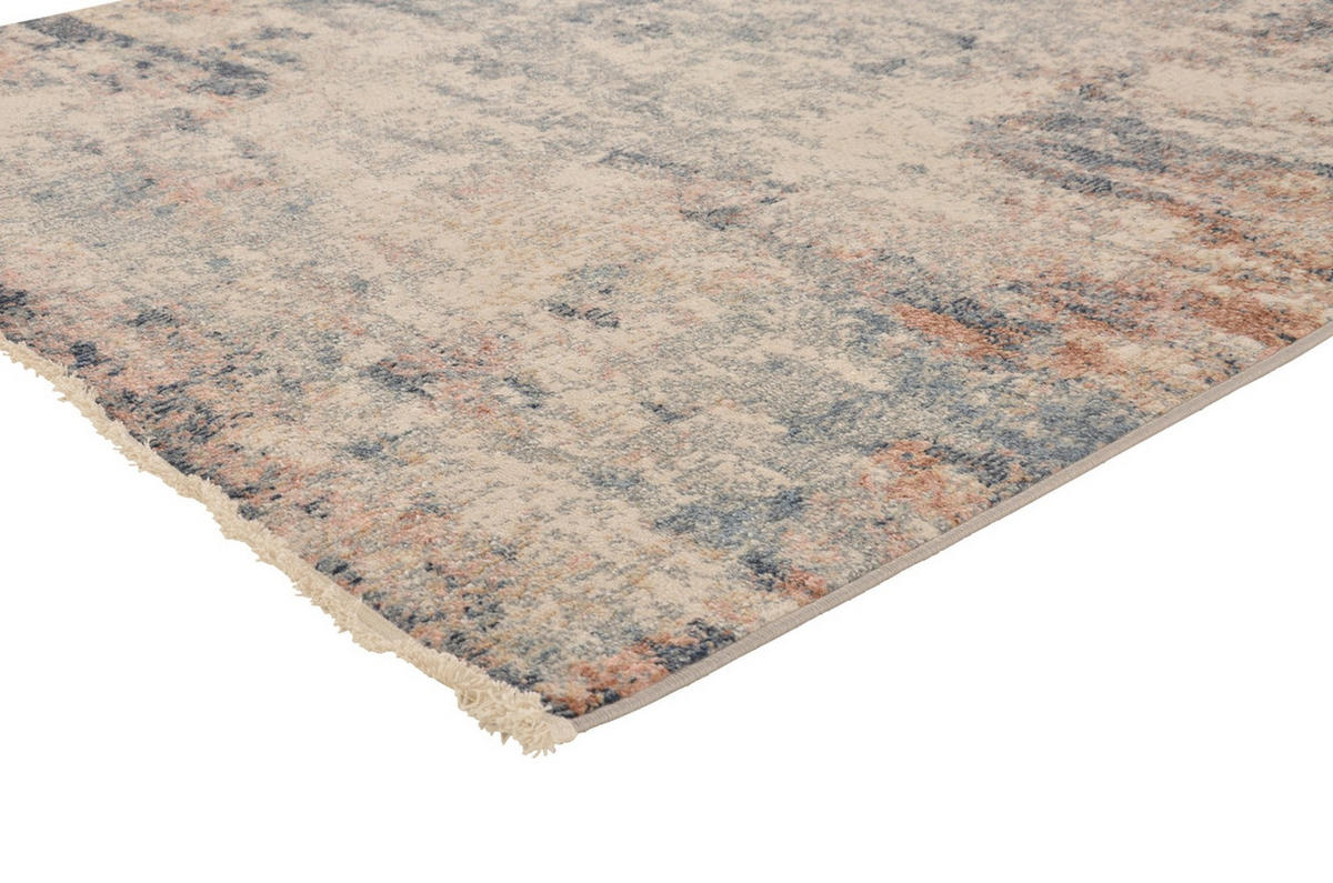 KURZFLOR-TEPPICH Savannah Dunkelblau/Grau 120x170 cm - Multicolor, Textil (120/170cm) - Vercai Rugs