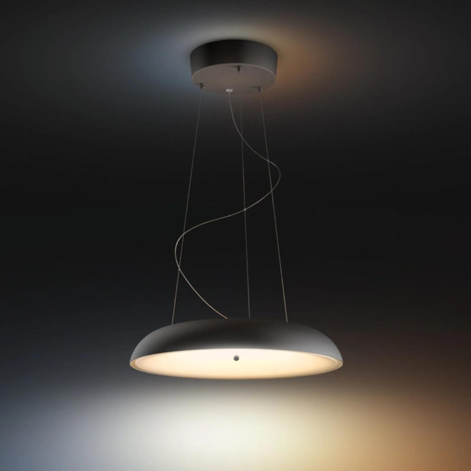 PENDELLEUCHTE Amaze Schwarz - Schwarz, Kunststoff (21.7/21.7/13.1cm) - Philips HUE