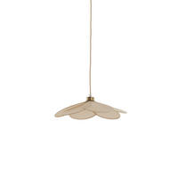 HÄNGELAMPE Fyan - Braun - 46/46/13 cm - Braun, Textil (46/46/13cm) - Light & Living
