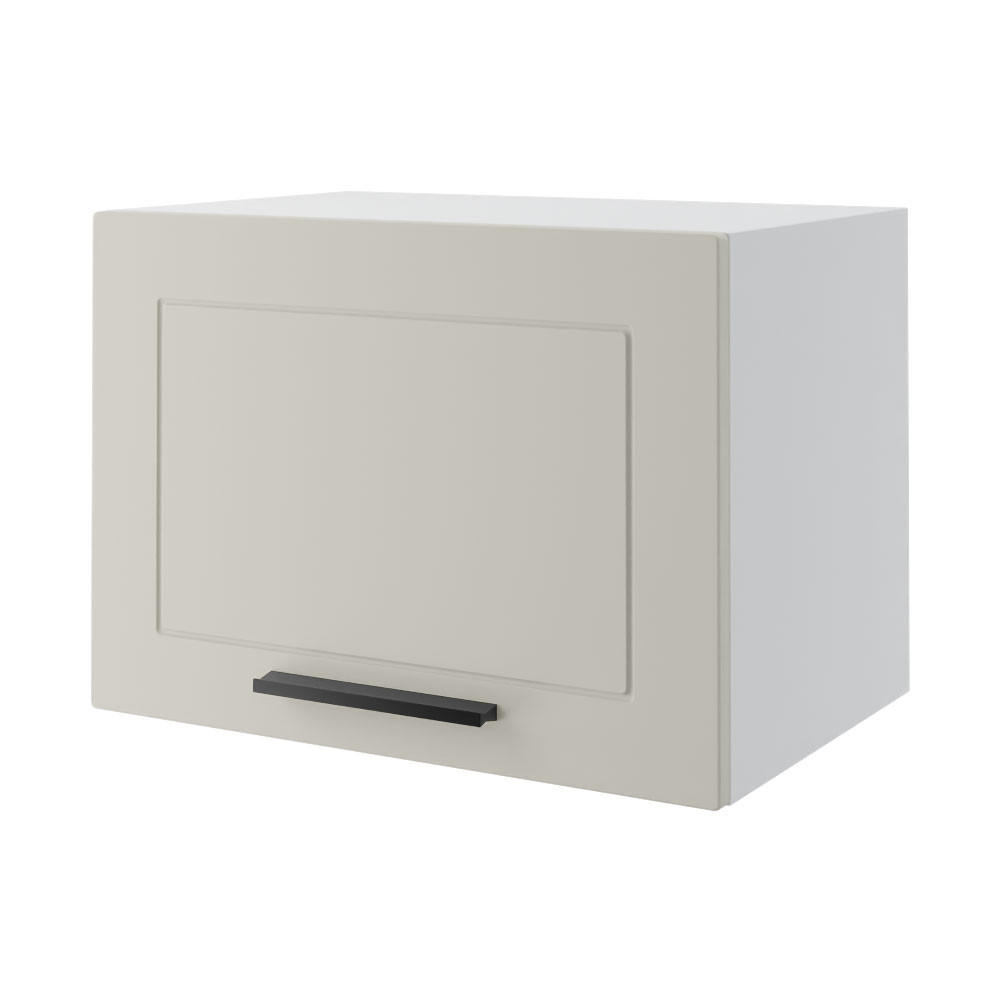 KLAPPHÄNGESCHRANK Kvantum W4B/45 Vanille Matt / Weiß Matt 45 / 32,5 / 36cm - Creme/Weiß, Holz/Holzwerkstoff (45/36/32.5cm) - Feldmann-Wohnen