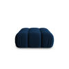 POUF Bellis aus Samt königsblau - Blau, Textil (94/39/94cm) - Micadoni