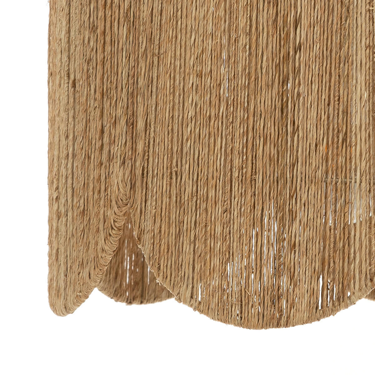 HÄNGELAMPE Janice Ø 38 cm - Braun, Naturmaterialen (38/28/38cm) - Atmosphera Createur d´interieur