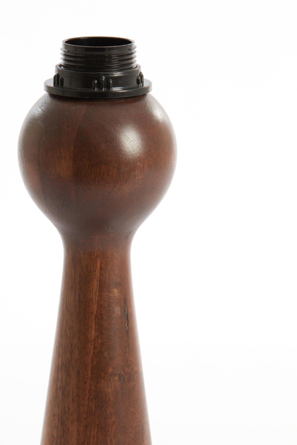 LAMPENFUSS Festina Braun Ø9/33 cm - Rot, Holz (9/9/33cm) - Light & Living