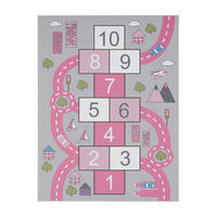KINDERTEPPICH Pink 140 x 200 cm - Pink, Kunststoff (140/200cm) - TT Home
