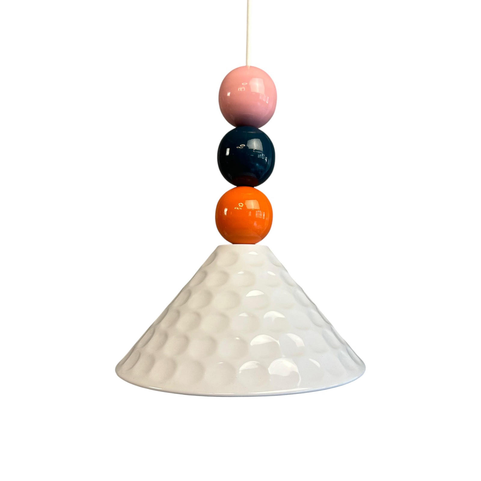 Bamyum Pendelleuchte Weiß 24x26x24 cm
