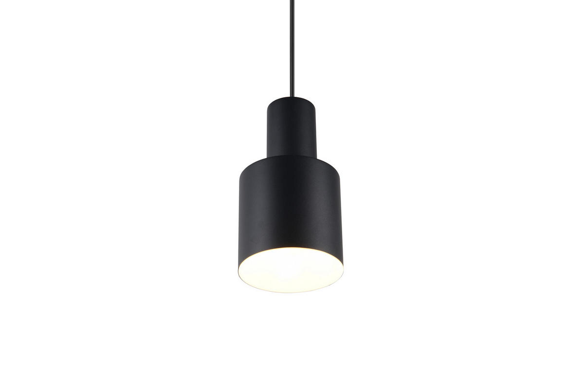 HÄNGELAMPE AGUDO - Schwarz - 12/12/150 cm - Schwarz, Metall (12/12/150cm) - Trio Leuchten