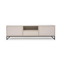 TV-LOWBOARD GENEVE 160/49/45 cm in Sandbeige - Beige, Holzwerkstoff (160/49/45cm) - Deine Möbel 24